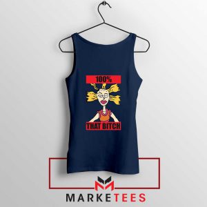 Cynthia Rugrats Nickelodeon Navy Blue Tank Top