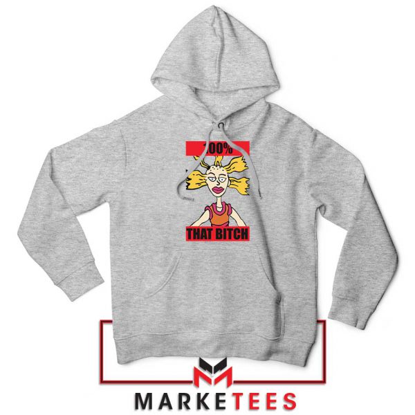 Cynthia Rugrats Nickelodeon Sport Grey Hoodie