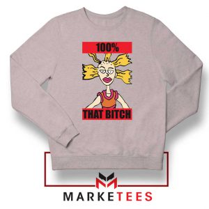 Cynthia Rugrats Nickelodeon Sport Grey Sweatshirt