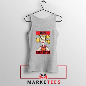 Cynthia Rugrats Nickelodeon Sport Grey Tank Top