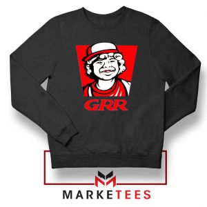 Dustin Henderson GRR Parody Black Sweater