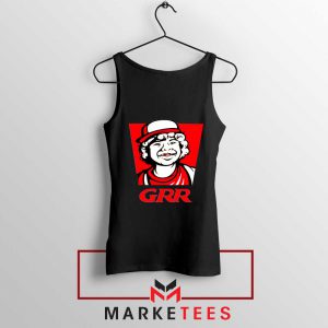 Dustin Henderson GRR Parody Black Tank Top