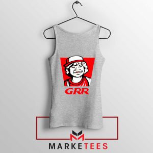 Dustin Henderson GRR Parody Sport Grey Tank Top