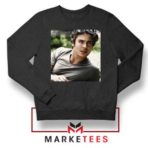 Efron Actor Black Sweatshirt