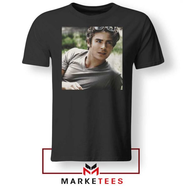 Efron Actor Black Tshirt