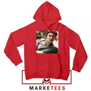 Efron Actor Red Hoodie