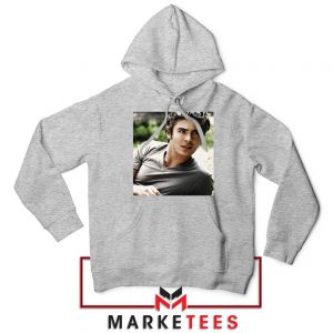 Efron Actor Sport Grey Hoodie