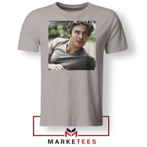 Efron Actor Sport Grey Tshirt