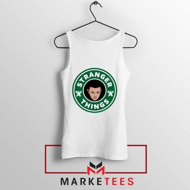 Eleven Starbucks Parody Tank Top Stranger Things Tops