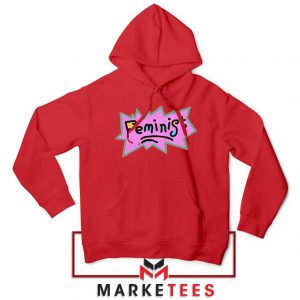 Feminist Rugrats Logo Red Hoodie