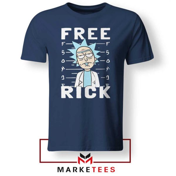 Free Rick And Morty Navy Blue Tshirt