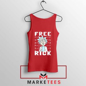 Free Rick And Morty Red Tank Top