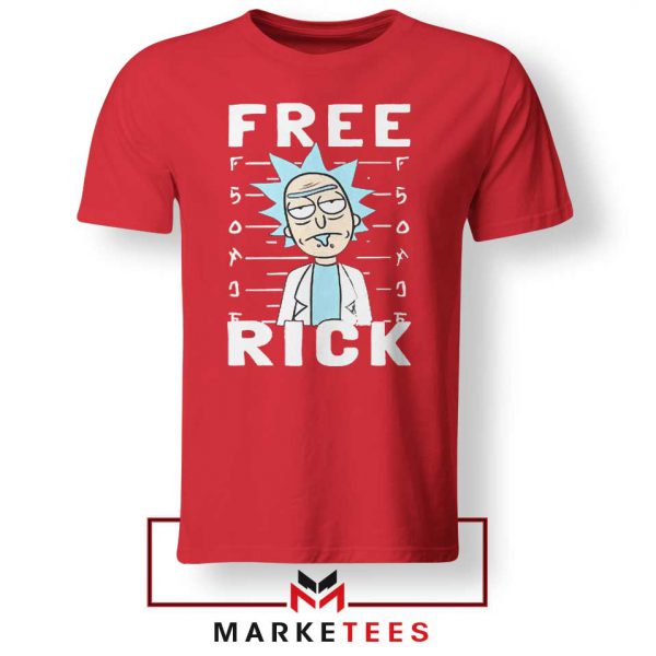 Free Rick And Morty Red Tshirt