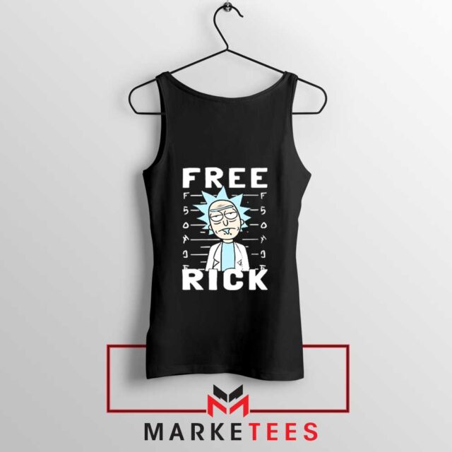 Free Rick And Morty Tank Top Animated Sitcom Tops S-3XL
