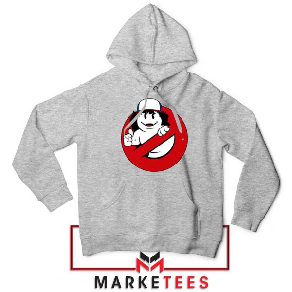 Ghostbusters Parody Dustin Sport Grey Hoodie