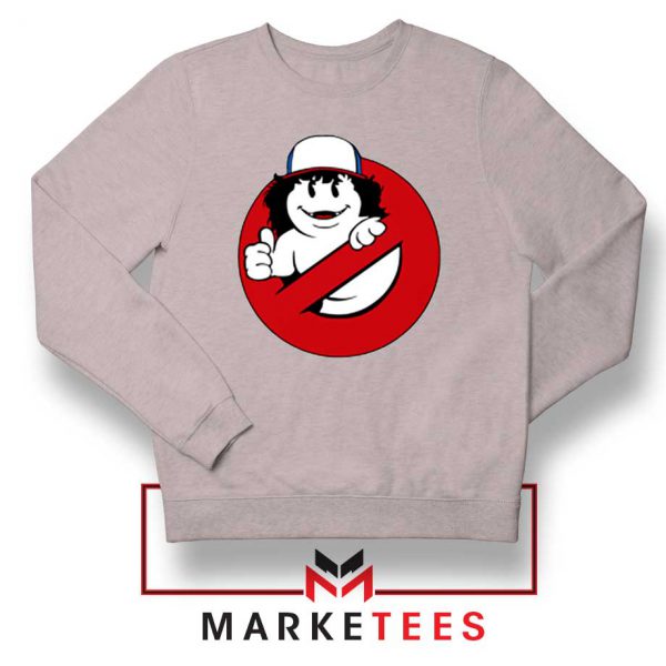 Ghostbusters Parody Dustin Sport Grey Sweatshirt