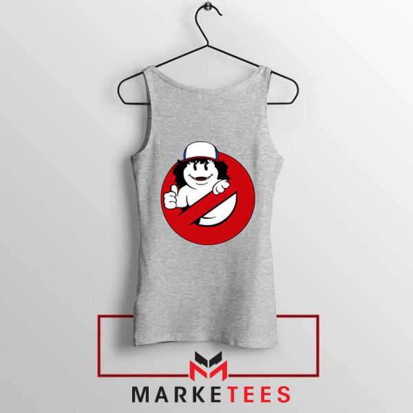 Ghostbusters Parody Dustin Sport Grey Tank Top