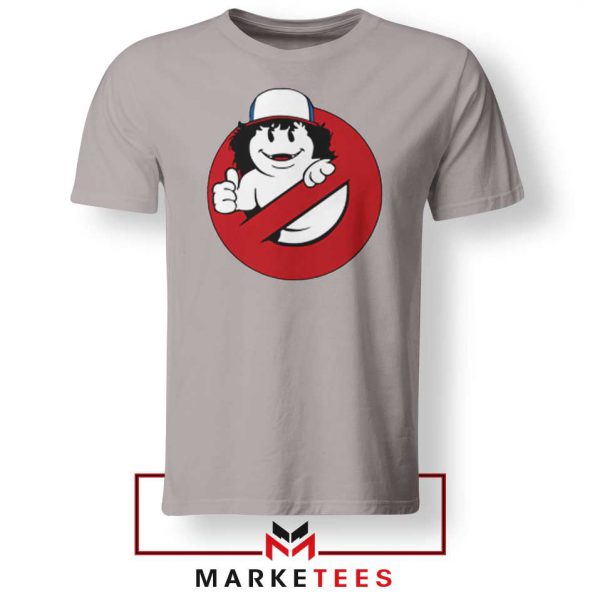Ghostbusters Parody Dustin Sport Grey Tee Shirt