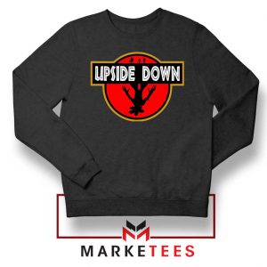 Jurassic Park Upside Down Black Sweater