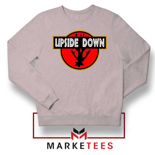 Jurassic Park Upside Down Sport Grey Sweater