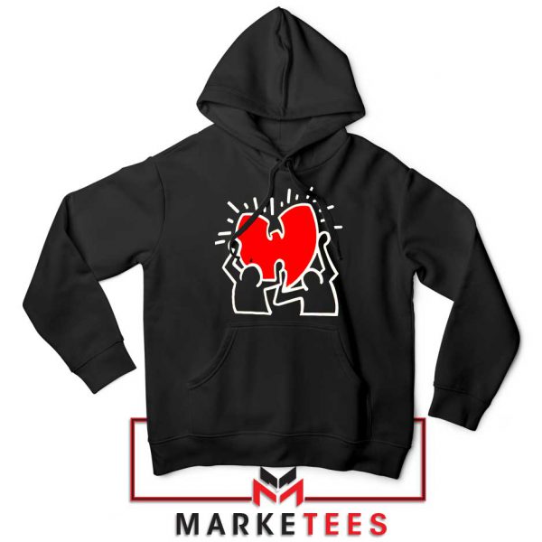 Keith Haring Rapper Parody Hoodie