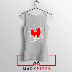 Keith Haring Rapper Parody Sport Grey Tank Top