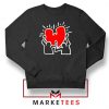 Keith Haring Rapper Parody Sweatshirt