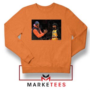 Kobe Bryant Nipsey Hussle Orange Sweatshirt