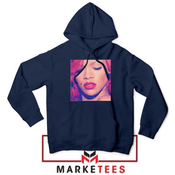 Loud Album Rihanna Navy Blue Hoodie