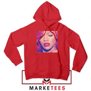 Loud Album Rihanna Red Hoodie