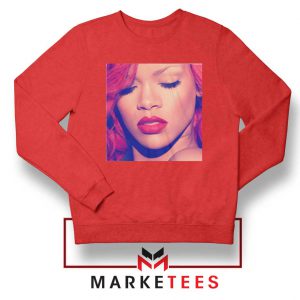 Loud Album Rihanna Red Sweater
