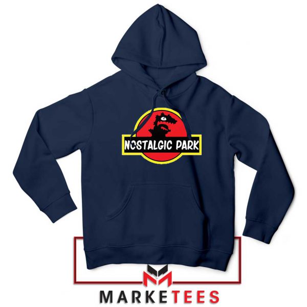 Nostalgic Park Reptar Navy Blue Hoodie