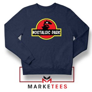 Nostalgic Park Reptar Navy Blue Sweatshirt