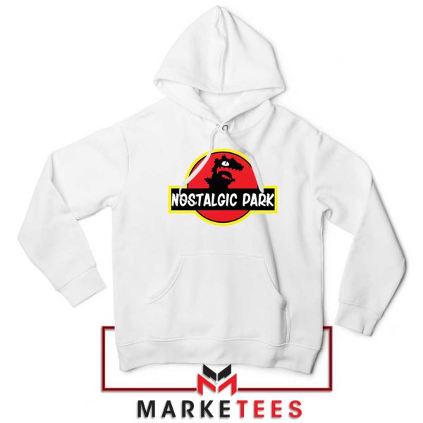 Nostalgic Park Reptar White Hoodie