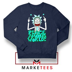 Peace Among Worlds Navy Blue Sweatshirt