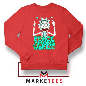 Peace Among Worlds Red Sweatshirt