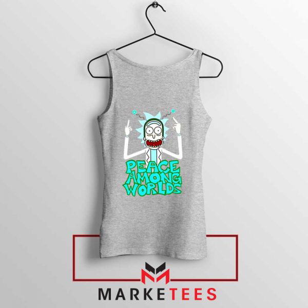 Peace Among Worlds Sport Grey Tank Top