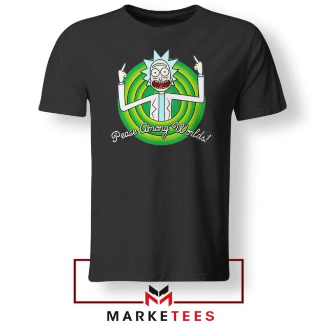 Rick And Morty Peace Among Worlds Tshirt American Sitcoms