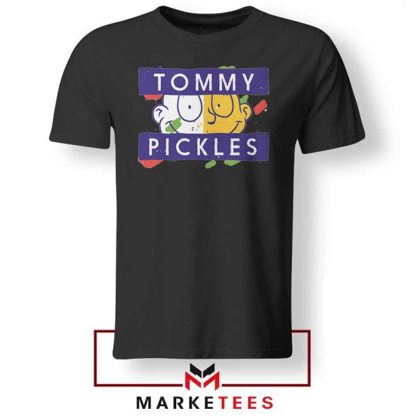 Rugrats Tommy Pickles Black Tshirt
