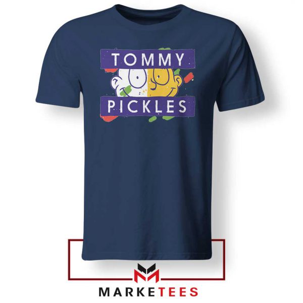 Rugrats Tommy Pickles Navy Blue Tshirt
