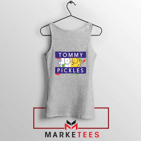 Rugrats Tommy Pickles Sport Grey Tank Top