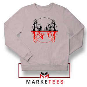 Silhouettes Upside Down Sport Grey Sweatshirt