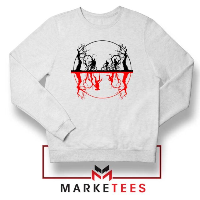 Silhouettes Upside Down Sweatshirt - Expressively