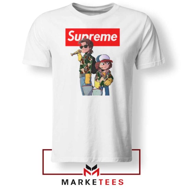 Get 2 Dustin And Steve Tee Shirt Stranger Things