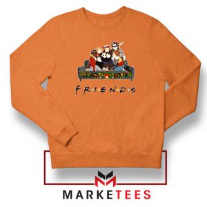 Stranger Things Friends Orange Sweater