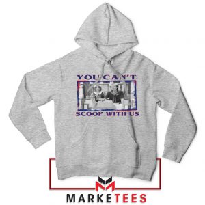 Stranger Things You Cant Scoop Sport Grey Hoodie