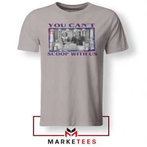 Stranger Things You Cant Scoop Sport Grey Tee Shirt