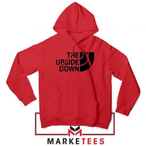 The Upside Down North Face Red Hoodie