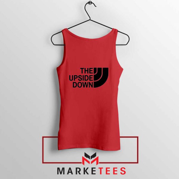 The Upside Down North Face Red Tank Top