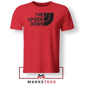 The Upside Down North Face Red Tee Shirt